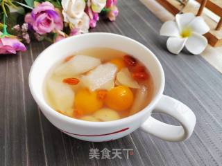 百开金桔雪梨汤的做法步调：6