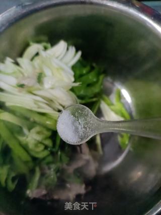 山君菜拌羊肉的做法步调：5