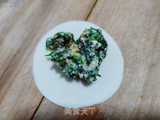 喷鼻菇荠菜陈肉饺的做法步调：7