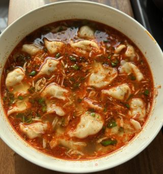 荠菜肉馅饺子的做法步调：18