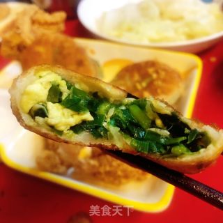 收里韭菜盒子的做法步调：25