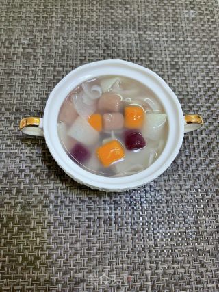 芋圆姜薯苦汤的做法步调：8