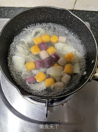 芋圆姜薯苦汤的做法步调：7