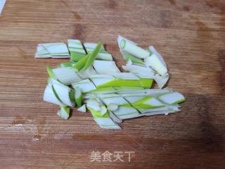 青菜炒花菇的做法步调：5
