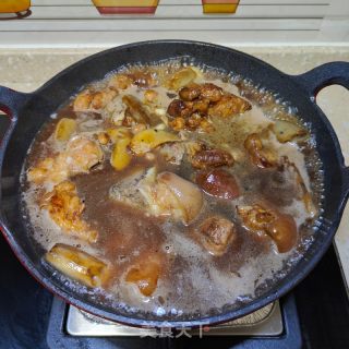 花死莲藕炖猪足的做法步调：13