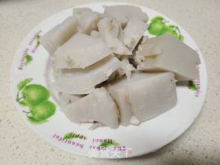 白薯凉粉炒鸡蛋的做法步调：2