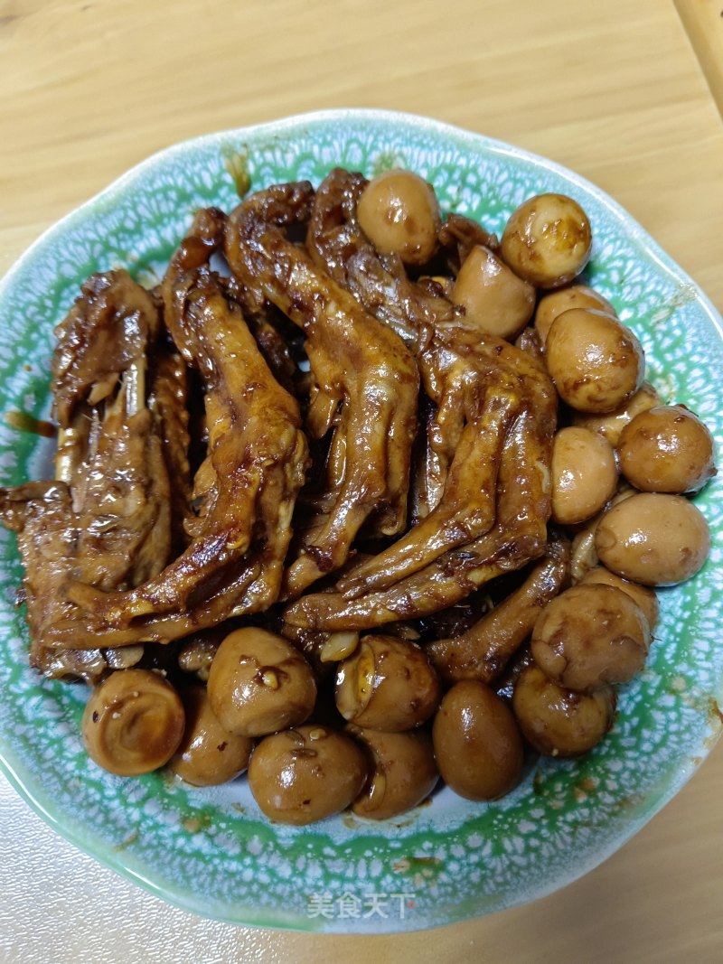 卤鸭翅鸭掌的做法
