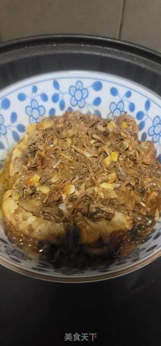 梅菜扣肉的做法步调：9