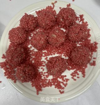 荔枝虾球的做法步调：8