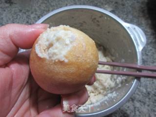 油里筋塞虾仁豆腐的做法步调：6