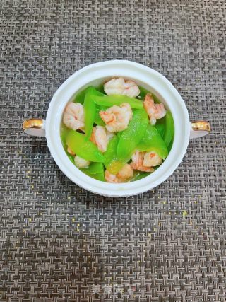 莴笋炒虾仁的做法步调：8