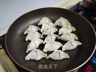 猪肉莲藕荠菜煎饺的做法步调：7