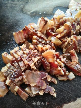 腊味花菇饭的做法步调：5