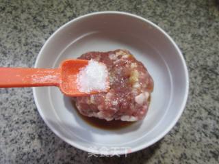 青椒塞肉的做法步调：5