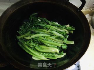 蒜蓉油麦菜的做法步调：4