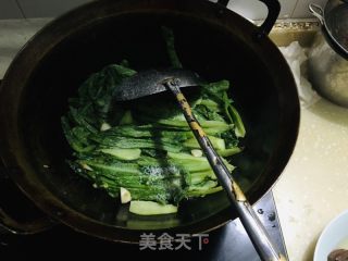 蒜蓉油麦菜的做法步调：5