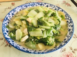 土豆泥熬小利剑菜的做法步调：9