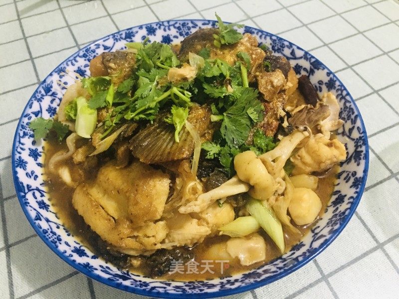 蒜烧鲢鱼块的做法