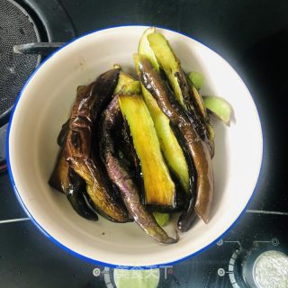糊茄子拌里的做法步调：3
