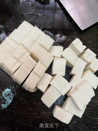 番茄鸡蛋豆腐的做法步调：3