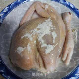 五指毛桃焗鸡的做法步调：3