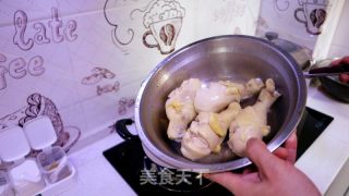 卤鸡腿拌饭的做法步调：3