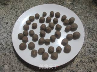 蛋花明白菜荞麦圆子的做法步调：5