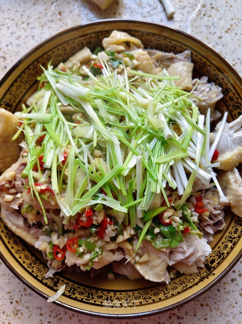 油辣鸡仍是利剑切鸡的做法