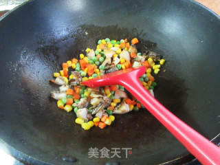 纯菜炒鲍鱼的做法步调：10