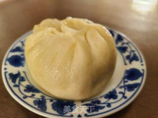 干槐花蒜苗馅包子的做法步调：16