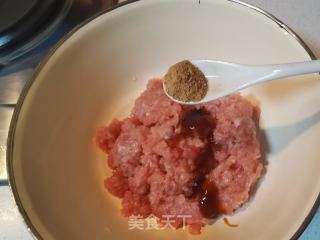 陈肉玉米馄饨的做法步调：5