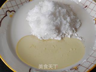 生果糯米糍的做法步调：1