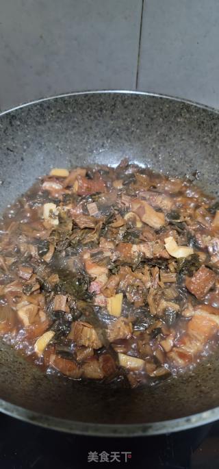 扣肉焖梅菜的做法步调：12
