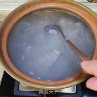 豌豆猪骨粥的做法步调：6