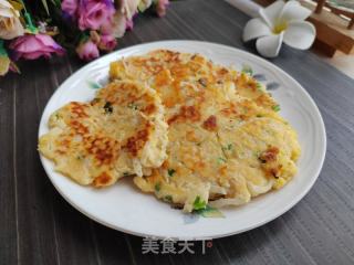 萝卜丝豆渣鸡蛋饼的做法步调：8
