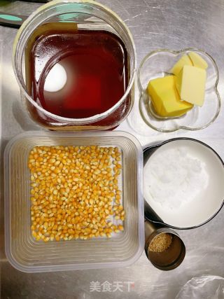 家庭版奶油爆米花的做法步调：1
