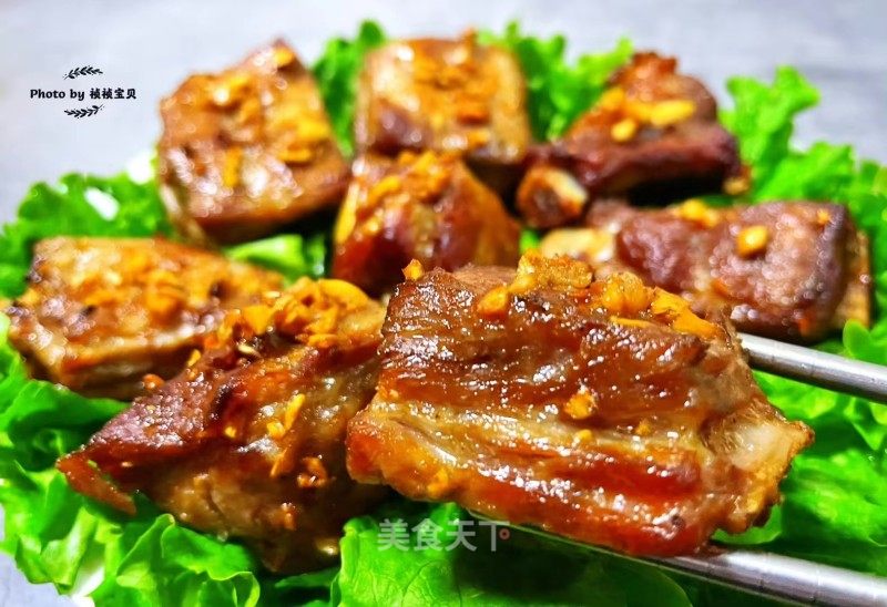 氛围炸锅版蒜喷鼻排骨的做法