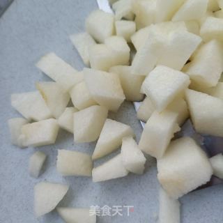 花喷鼻荸荠苦梨火的做法步调：8
