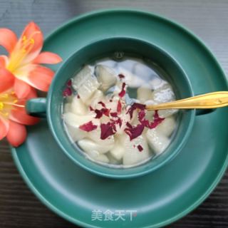 花喷鼻荸荠苦梨火的做法步调：12