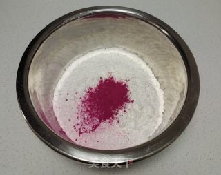 白水龙果麻薯的做法步调：1