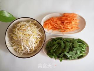 炒开菜的做法步调：2