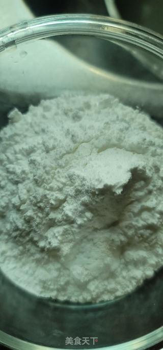 蜜白豆艾草糯米糍的做法步调：3