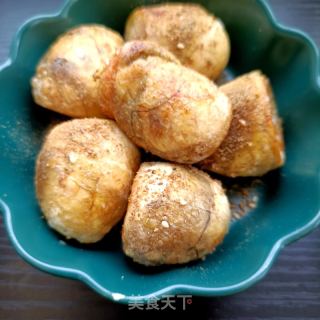 煎毛蛋的做法步调：5