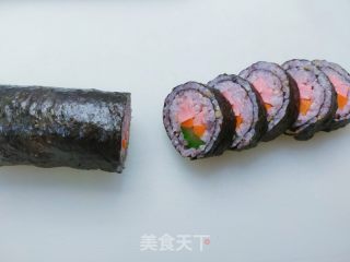 紫菜包饭的做法步调：8