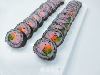 紫菜包饭的做法步调：12