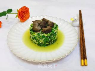 谦心皆是春季的滋味/马兰头拌秋笋的做法步调：9