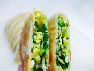 韭菜盒子的做法步调：11