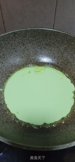 艾草白豆糯米饼的做法步调：6