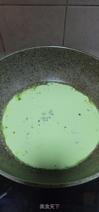 艾草白豆糯米饼的做法步调：9