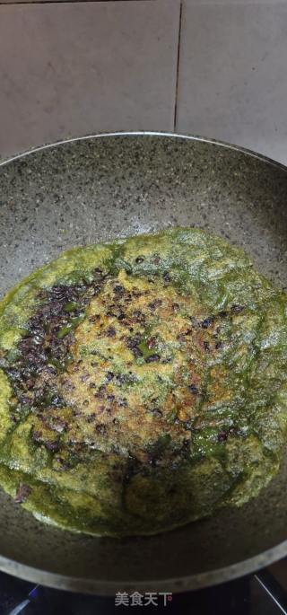 艾草白豆糯米饼的做法步调：12